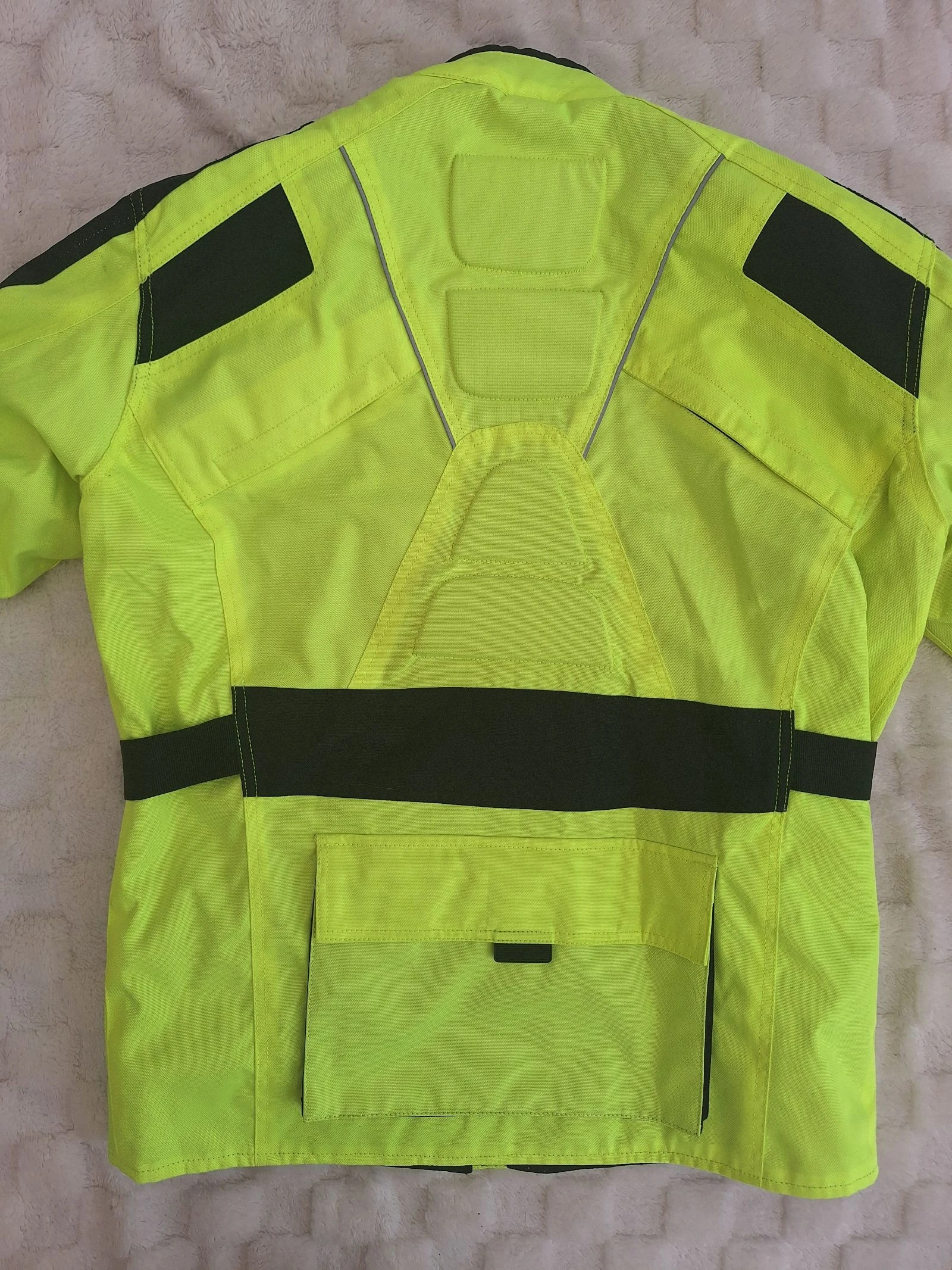 Yellow motorcycle jacket size Medium – photo 2